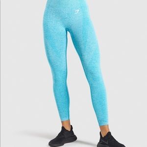 Gymshark Vital Seamless Leggings - S - Blue Marl